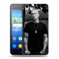 Дизайнерский пластиковый чехол для Huawei Y6 Eminem