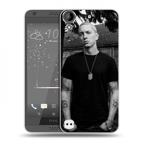 Дизайнерский пластиковый чехол для HTC Desire 530 Eminem