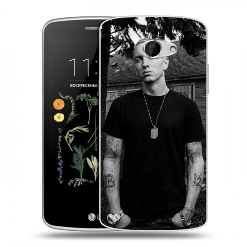 Дизайнерский силиконовый чехол для LG K5 Eminem