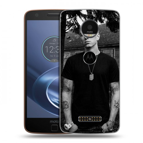 Дизайнерский пластиковый чехол для Lenovo Moto Z Eminem