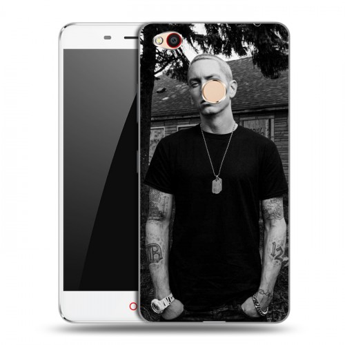 Дизайнерский пластиковый чехол для ZTE Nubia N1 Eminem