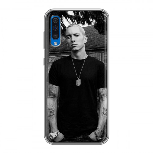 Дизайнерский силиконовый чехол для Samsung Galaxy A50 Eminem