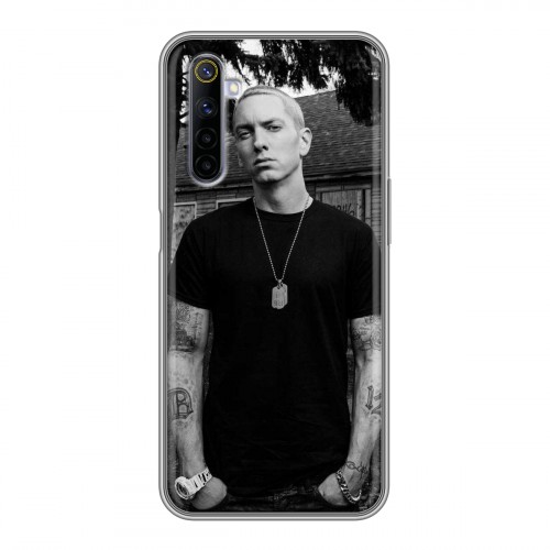 Дизайнерский силиконовый чехол для Realme 6 Eminem