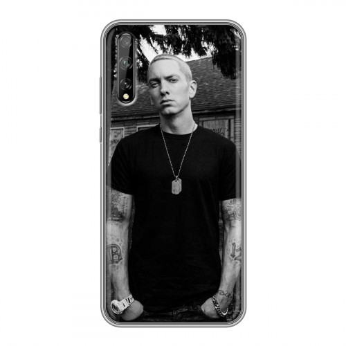 Дизайнерский силиконовый чехол для Huawei Y8p Eminem