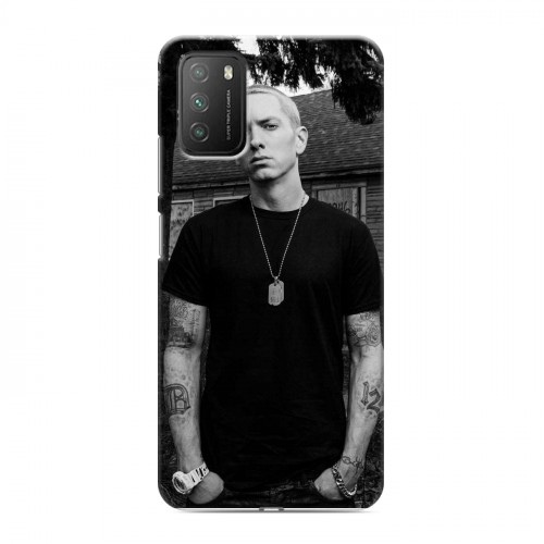 Дизайнерский пластиковый чехол для Xiaomi Poco M3 Eminem