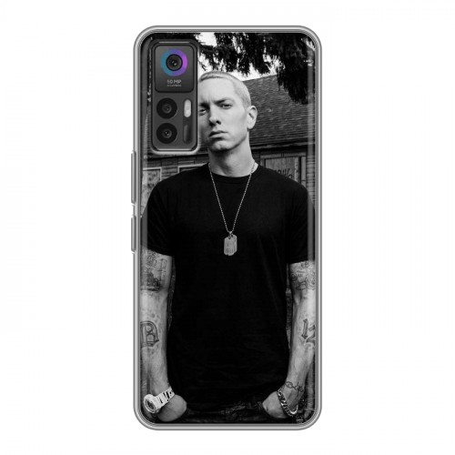 Дизайнерский силиконовый чехол для TCL 30 Eminem