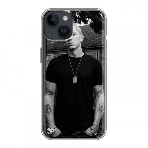 Дизайнерский пластиковый чехол для Iphone 14 Eminem