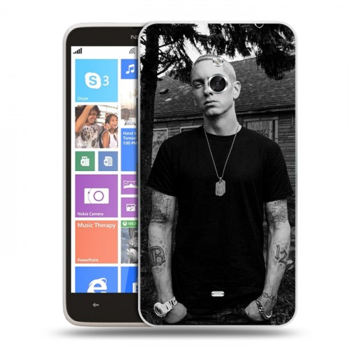 Дизайнерский пластиковый чехол для Nokia Lumia 1320 Eminem