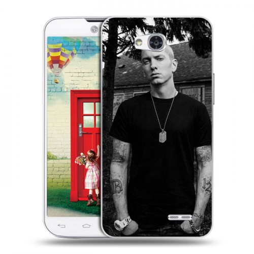 Дизайнерский пластиковый чехол для LG L80 Eminem