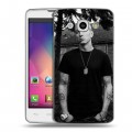 Дизайнерский пластиковый чехол для LG L60 Eminem