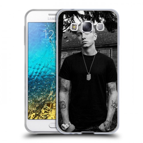 Дизайнерский пластиковый чехол для Samsung Galaxy E5 Eminem