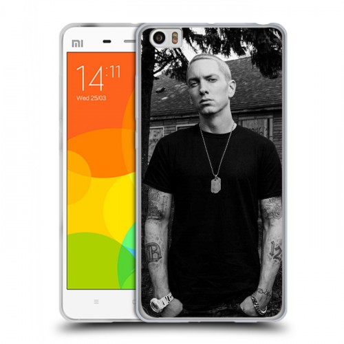 Дизайнерский силиконовый чехол для Xiaomi Mi Note Eminem