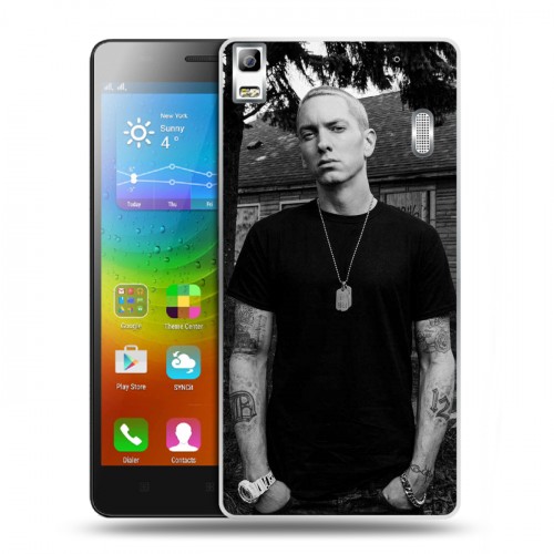 Дизайнерский пластиковый чехол для Lenovo A7000 Eminem