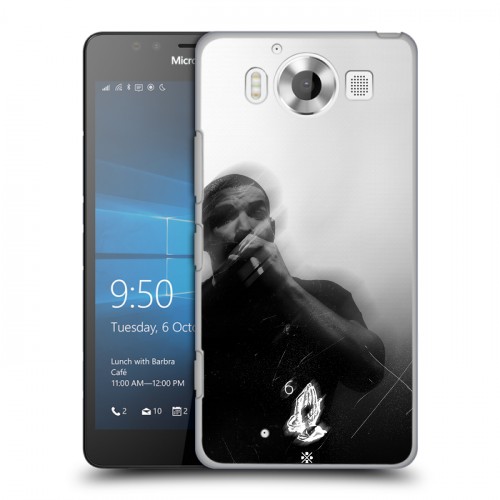 Дизайнерский пластиковый чехол для Microsoft Lumia 950 drake