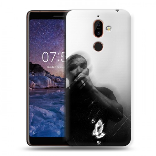 Дизайнерский пластиковый чехол для Nokia 7 Plus drake