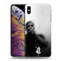 Дизайнерский силиконовый чехол для Iphone Xs Max drake