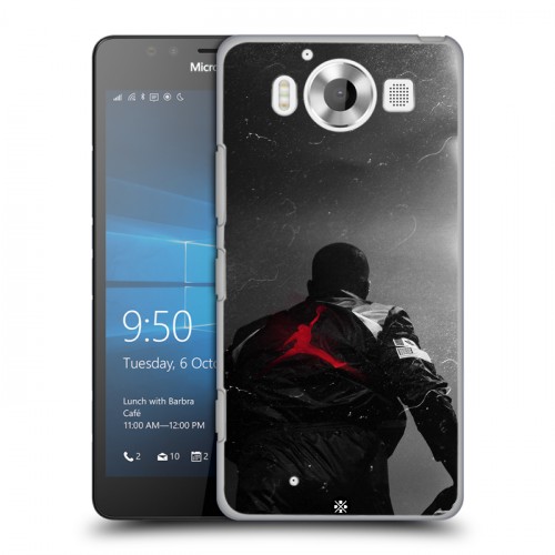 Дизайнерский пластиковый чехол для Microsoft Lumia 950 drake