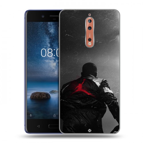 Дизайнерский пластиковый чехол для Nokia 8 drake