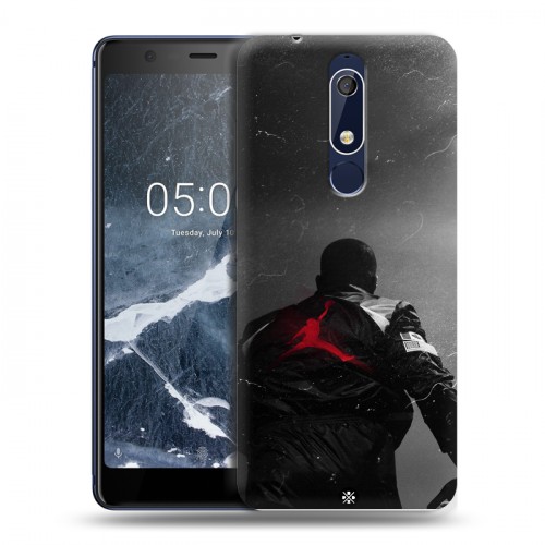 Дизайнерский пластиковый чехол для Nokia 5.1 drake