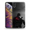 Дизайнерский силиконовый чехол для Iphone Xs Max drake