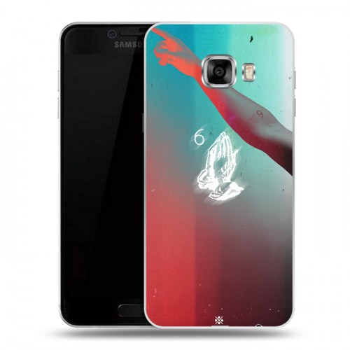Дизайнерский пластиковый чехол для Samsung Galaxy C5 drake