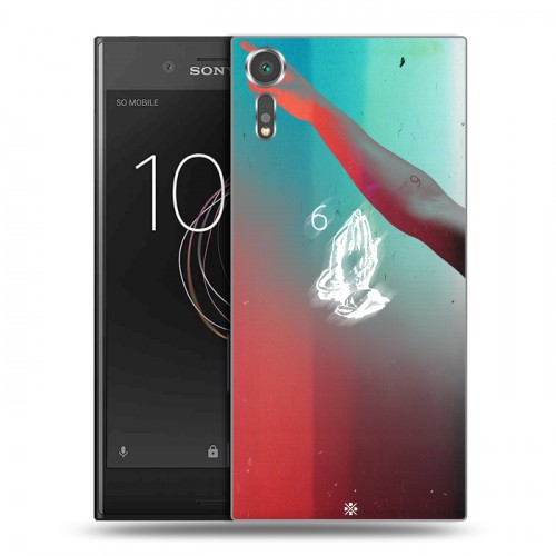 Дизайнерский пластиковый чехол для Sony Xperia XZs drake