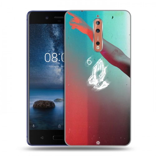 Дизайнерский пластиковый чехол для Nokia 8 drake