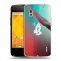 Дизайнерский пластиковый чехол для LG Google Nexus 4 drake