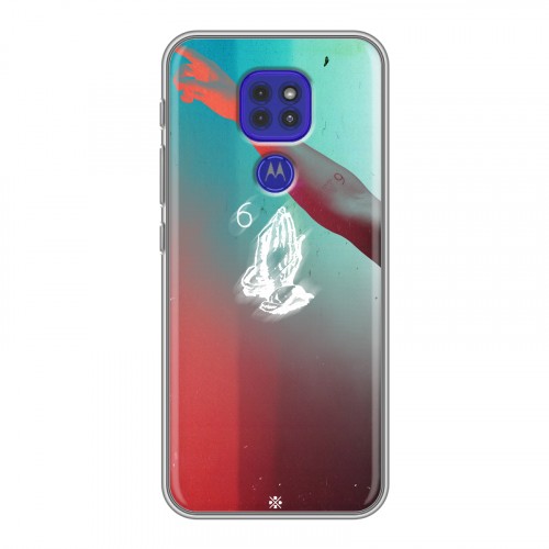 Дизайнерский силиконовый чехол для Motorola Moto G9 Play drake