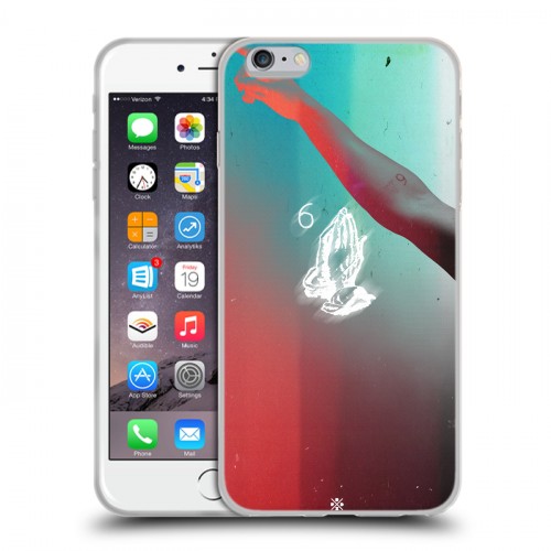 Дизайнерский силиконовый чехол для Iphone 6 Plus/6s Plus drake