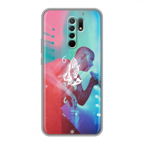 Дизайнерский силиконовый чехол для Xiaomi RedMi 9 drake