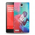 Дизайнерский силиконовый чехол для Xiaomi RedMi Note drake