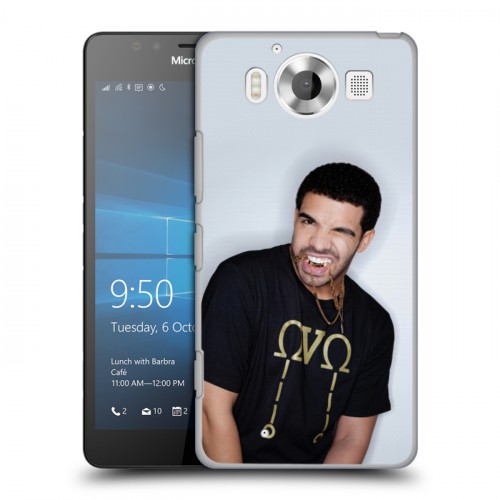 Дизайнерский пластиковый чехол для Microsoft Lumia 950 drake