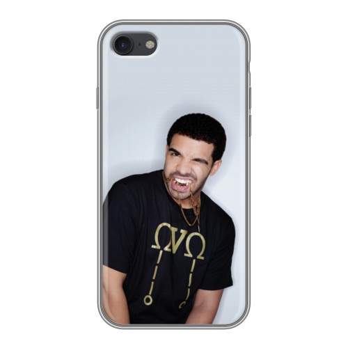 Дизайнерский силиконовый чехол для Iphone 7 drake