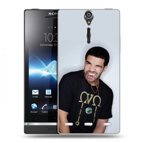 Дизайнерский пластиковый чехол для Sony Xperia S drake