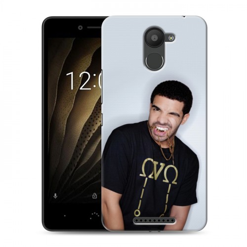 Дизайнерский силиконовый чехол для BQ Aquaris U drake