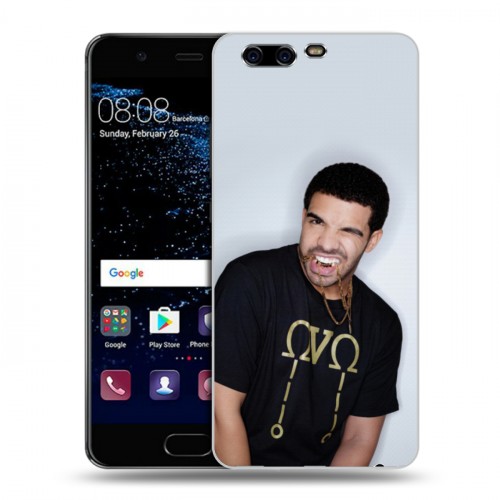 Дизайнерский пластиковый чехол для Huawei P10 drake