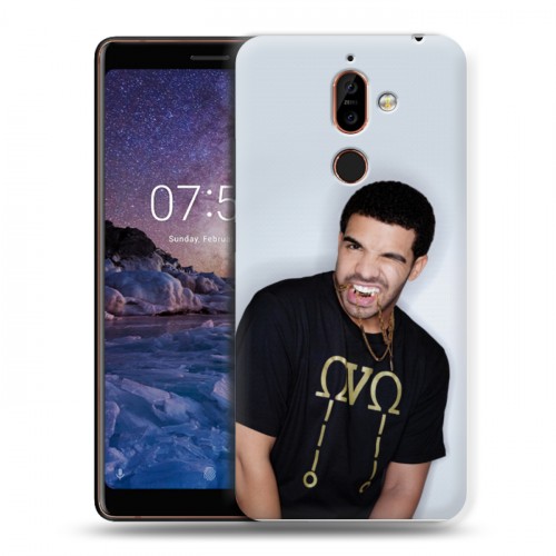 Дизайнерский пластиковый чехол для Nokia 7 Plus drake