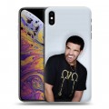 Дизайнерский силиконовый чехол для Iphone Xs Max drake