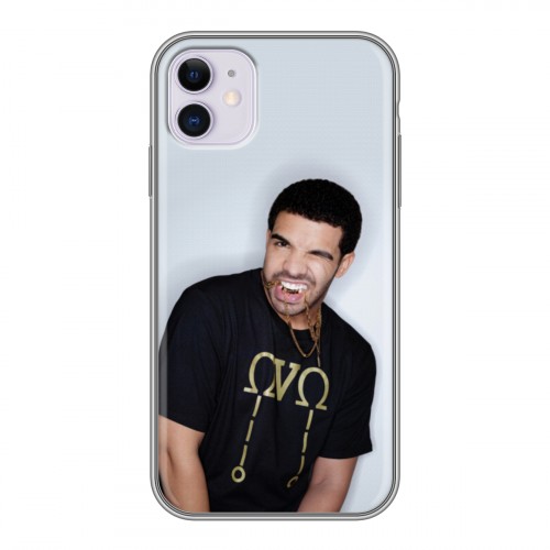 Дизайнерский силиконовый чехол для Iphone 11 drake