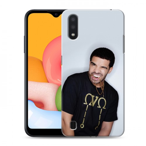 Дизайнерский силиконовый чехол для Samsung Galaxy M01 drake