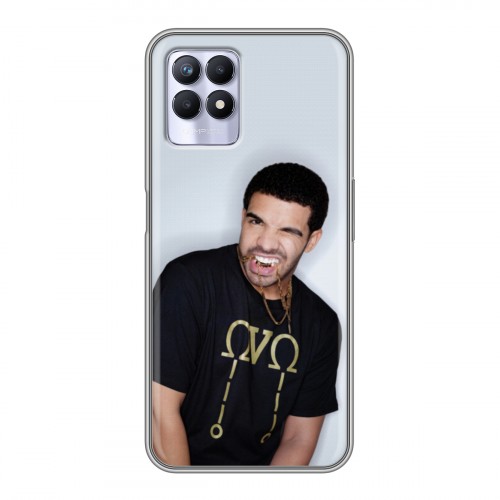 Дизайнерский силиконовый чехол для Realme 8i drake