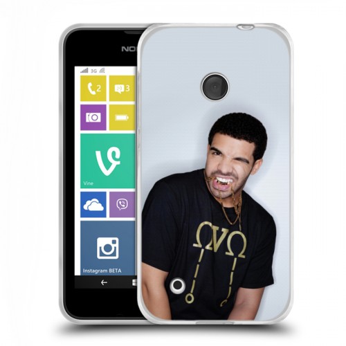 Дизайнерский пластиковый чехол для Nokia Lumia 530 drake