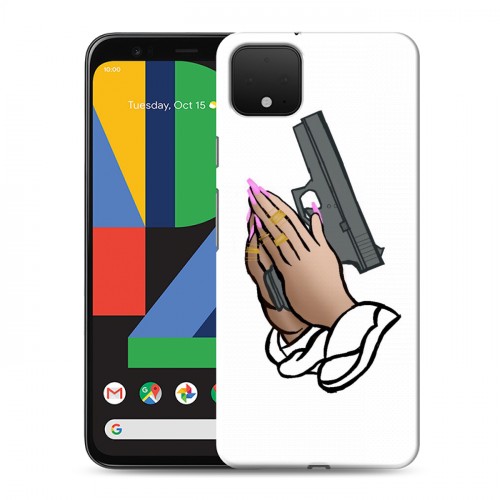 Дизайнерский пластиковый чехол для Google Pixel 4 drake