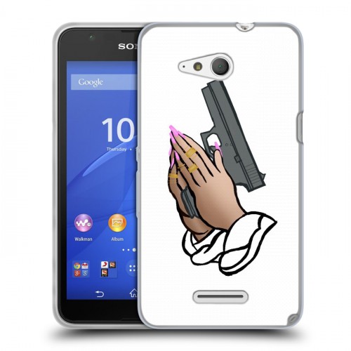 Дизайнерский пластиковый чехол для Sony Xperia E4g drake