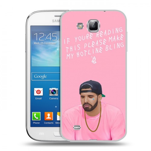 Дизайнерский пластиковый чехол для Samsung Galaxy Premier drake