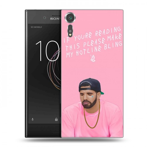 Дизайнерский пластиковый чехол для Sony Xperia XZs drake