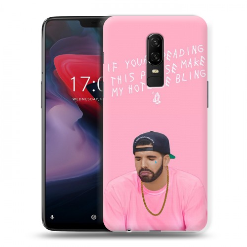 Дизайнерский пластиковый чехол для OnePlus 6 drake