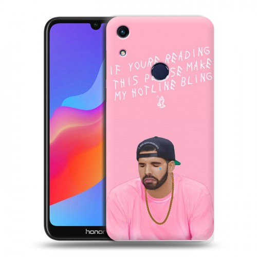 Дизайнерский пластиковый чехол для Huawei Honor 8A drake