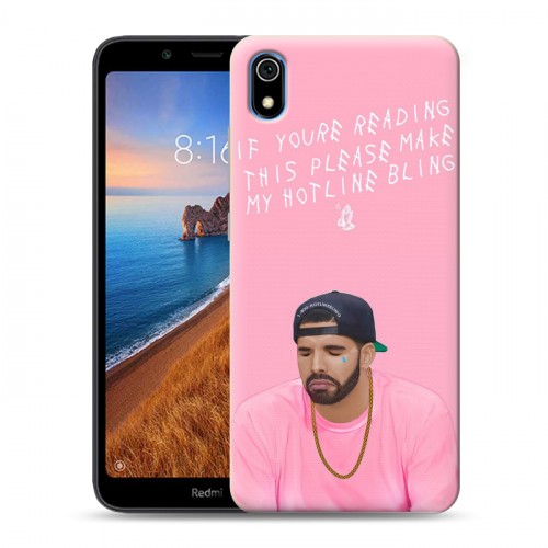 Дизайнерский силиконовый чехол для Xiaomi RedMi 7A drake